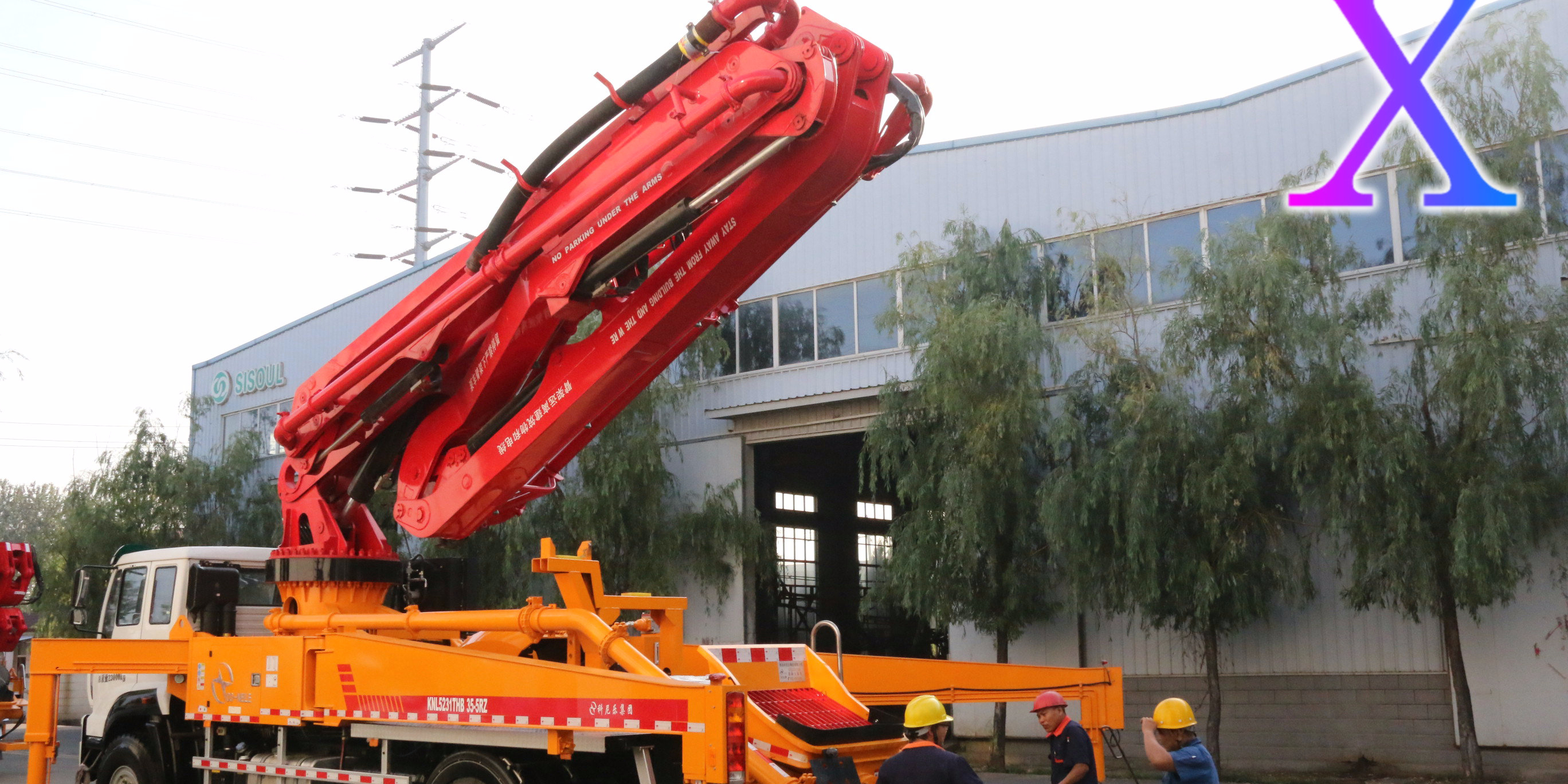 小型混凝土泵車(chē)管道堵管解決方案知多少——科尼樂(lè)