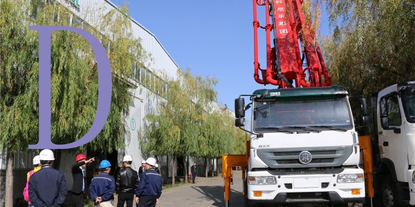 教您幾招給混凝土輸送泵正確向下接管