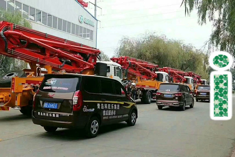 青島小型混凝土泵車價格