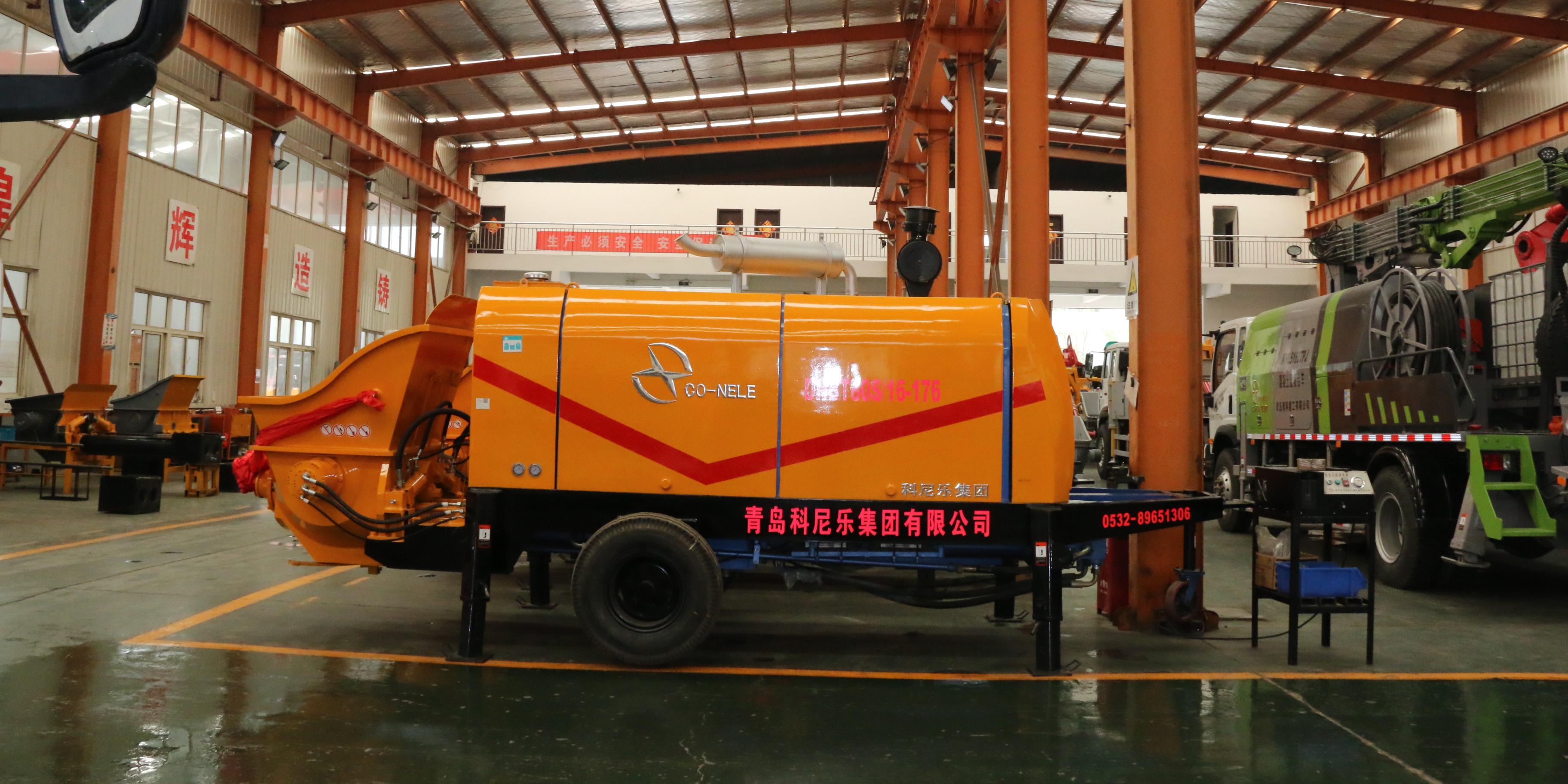 混凝土泵車，科尼樂混凝土泵