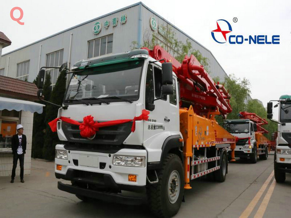 小型泵車，小型混凝土泵車，天泵