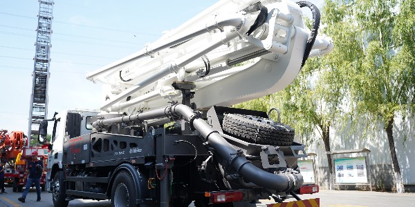 夏季溫度高，泵車輪胎要注意哪些？