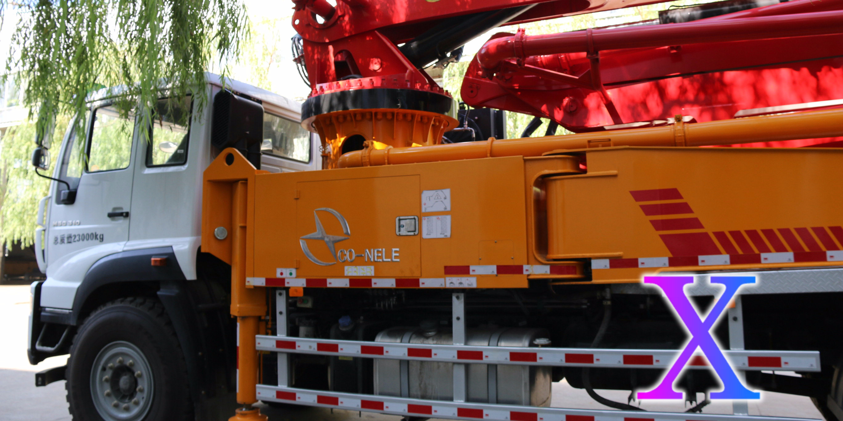 小型混凝土泵車(chē)冬季必須排空水箱里積水的原因——科尼樂(lè)